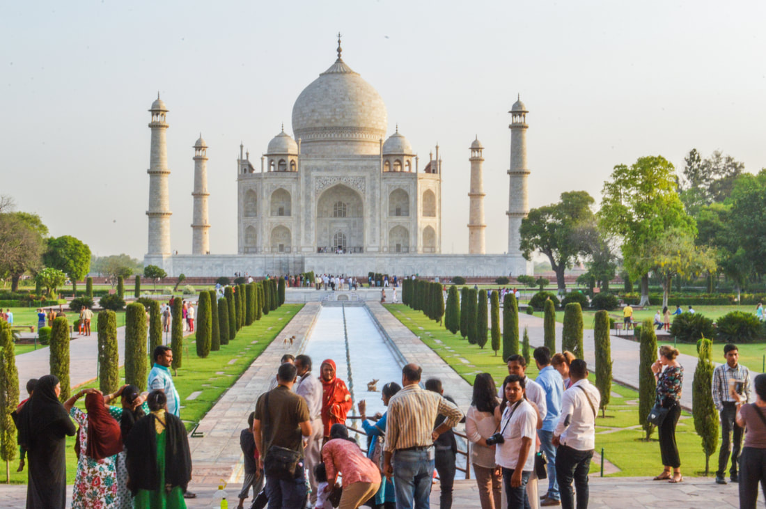 Taj Mahal experience 